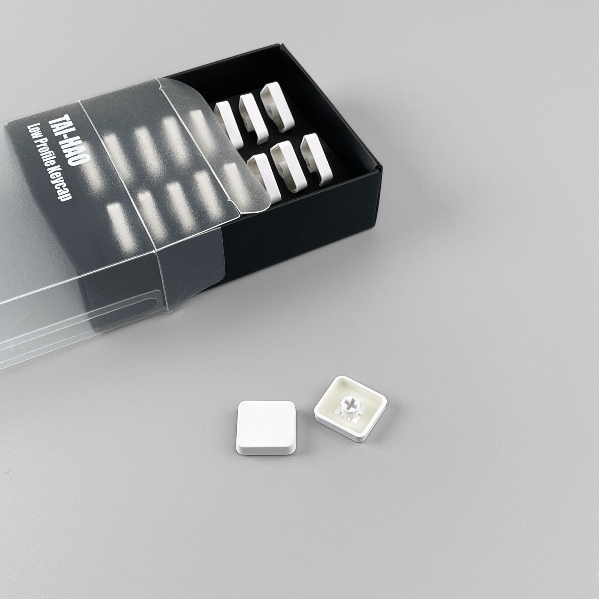 THCS-MX (Tai-Hao Choc Spacing MX) 狭ピッチ対応 MX互換・無刻印ロープロファイルキーキャップ