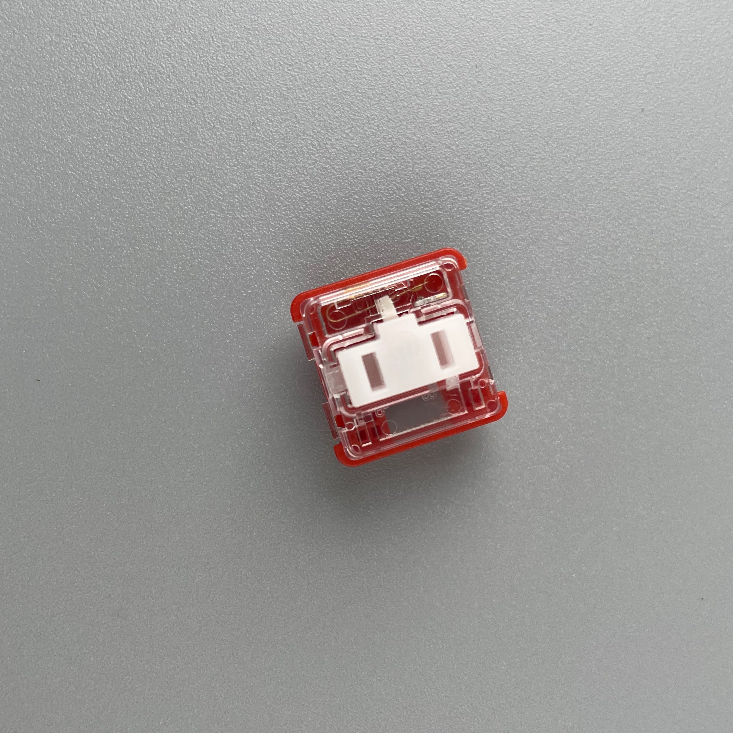 Red Pro Choc v1 ロープロファイル キースイッチ(5個)