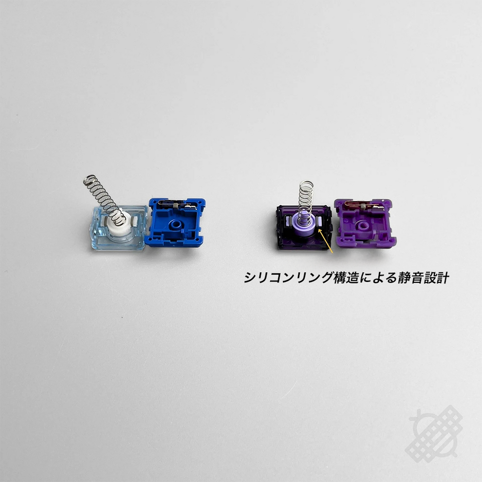 Kailh Purple Swallowtail Mini – beekeeb.jp
