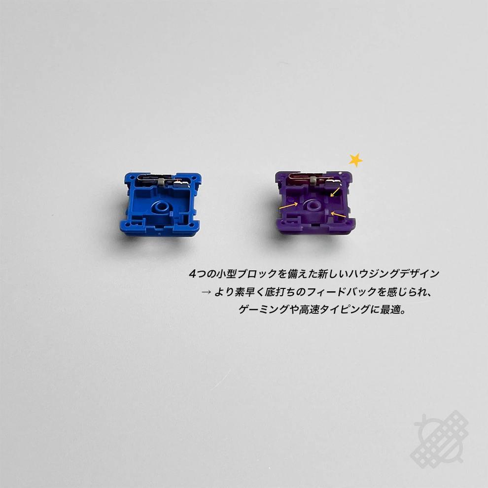 Kailh Purple Swallowtail Mini – beekeeb.jp